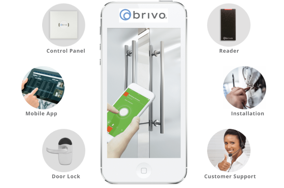 Brivo OnAir Mobile Pass Cloud Access Control Systems in NY