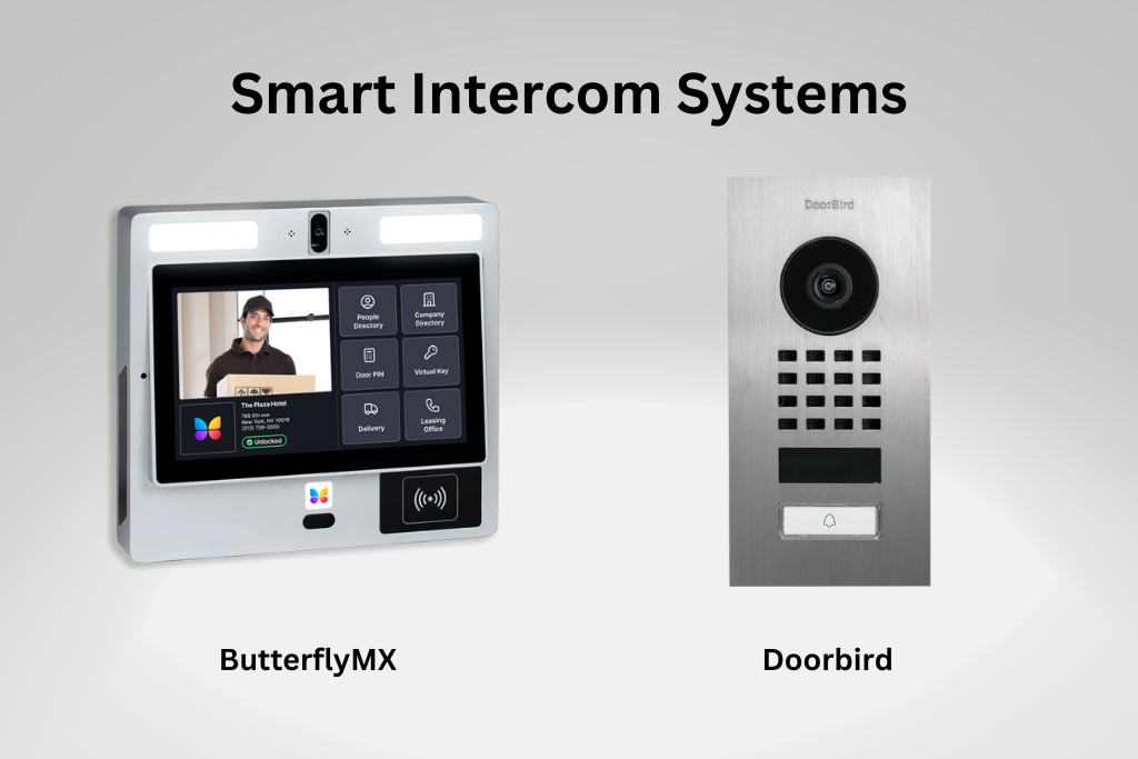 Smart Intercom Systems with ButterflyMX and Doorbird